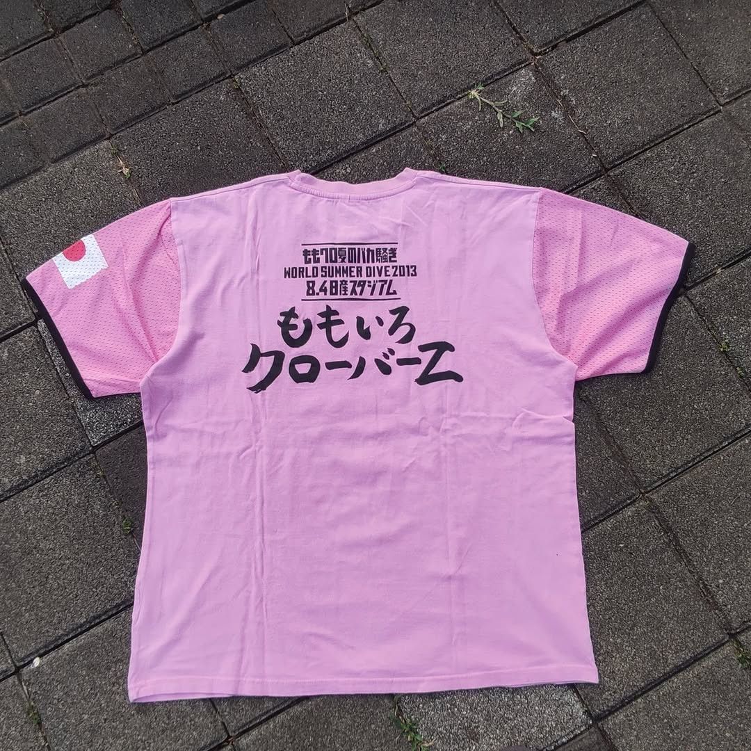 Band Tees Momoiro Clover Z Ayaka Sasaki World Summer 2013 Tee Size US XL / EU 56 / 4 - 2 Thumbnail