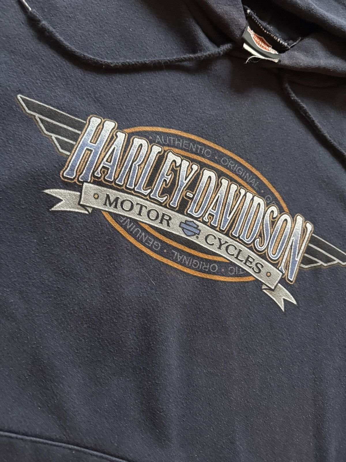 Harley Davidson Vintage 2001 Harley Davidson River Falls Wisconsin Hoodie L Size US L / EU 52-54 / 3 - 2 Thumbnail