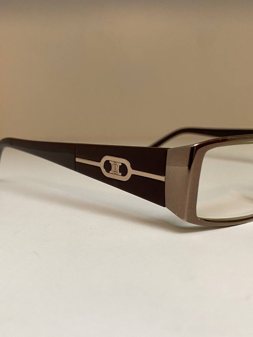 Celine Celine Retro Square Bayonetta Logo Vintage Y2K Eyeglasses Size ONE SIZE - 2 Thumbnail