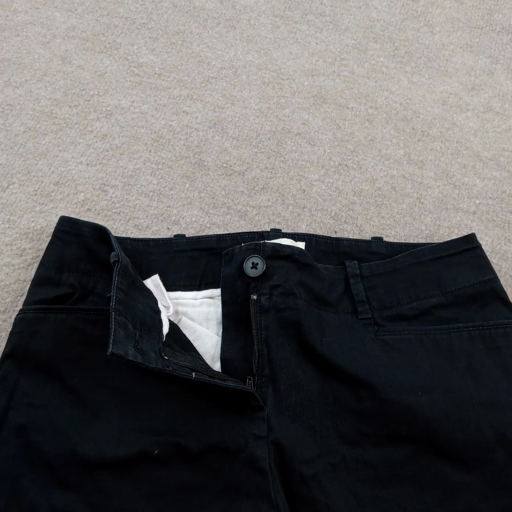 Talbots Talbots Petite Black Stretch Chino Straight Leg Pants Womens Size 4P Size 28" / US 6 / IT 42 - 6 Thumbnail