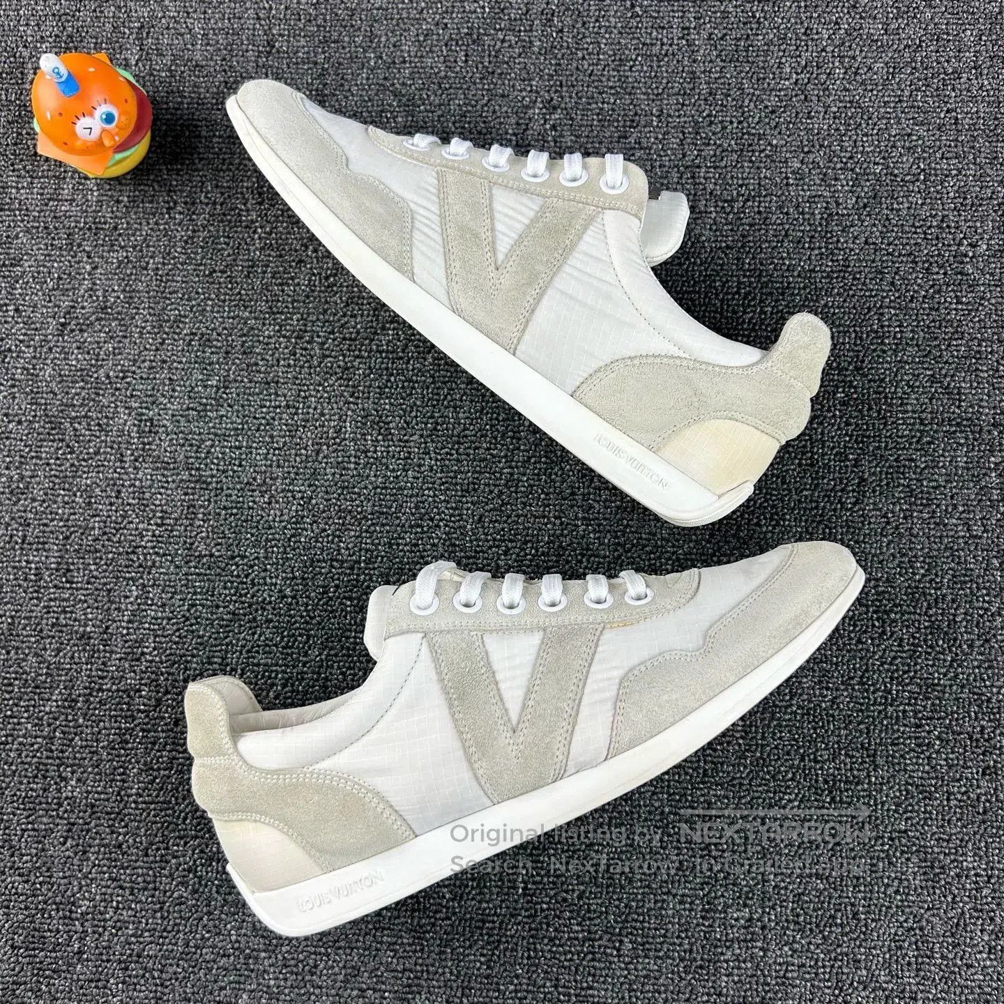 Louis Vuitton Louis Vuitton White Casual Sneakers Size 40. Size US 7.5 / EU 40-41 - 4 Thumbnail