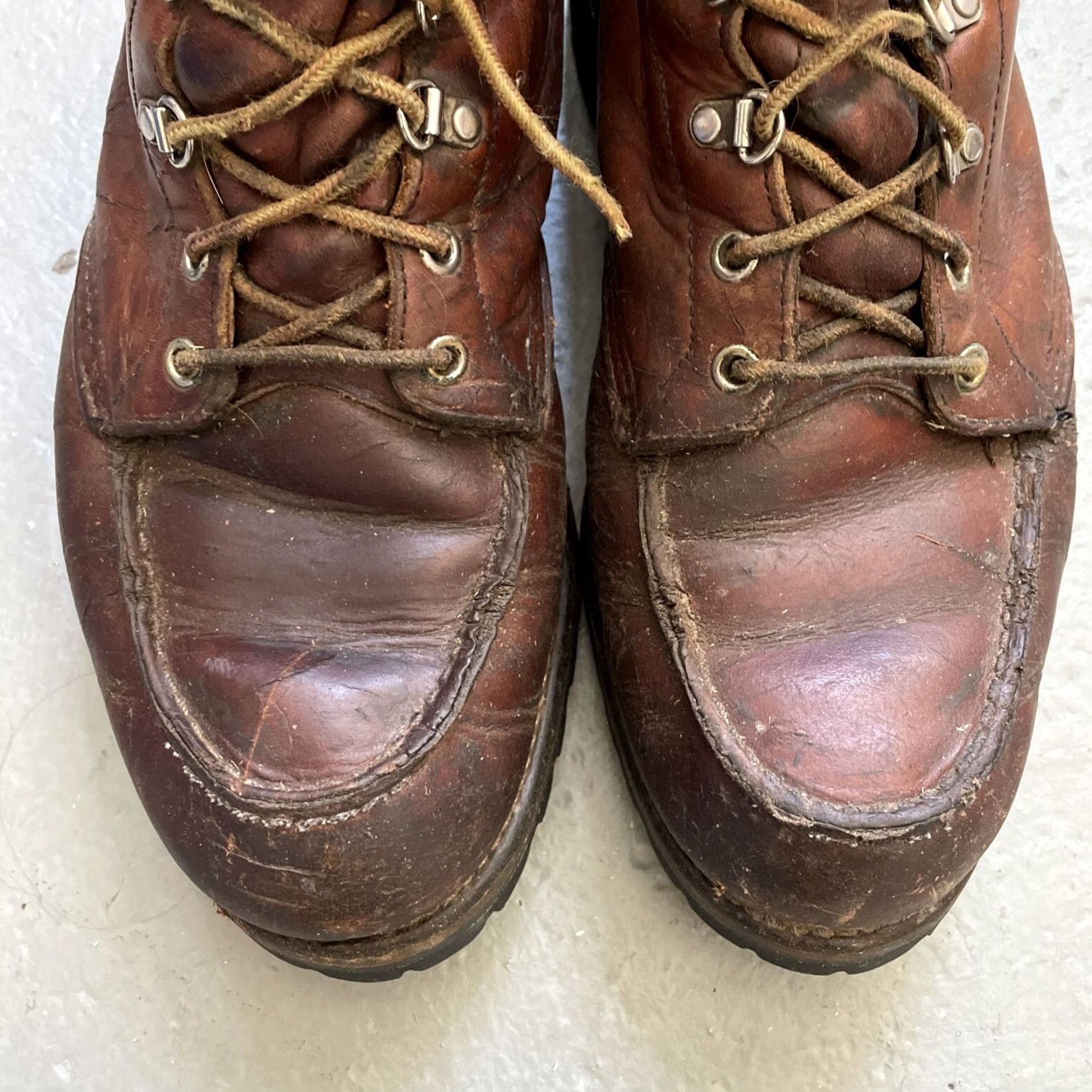 Vintage VINTAGE Red Wing Irish Setter Sport Moc Toe Leather Work Logging Boots USA 10.5 Size US 11 / EU 44 - 2 Thumbnail