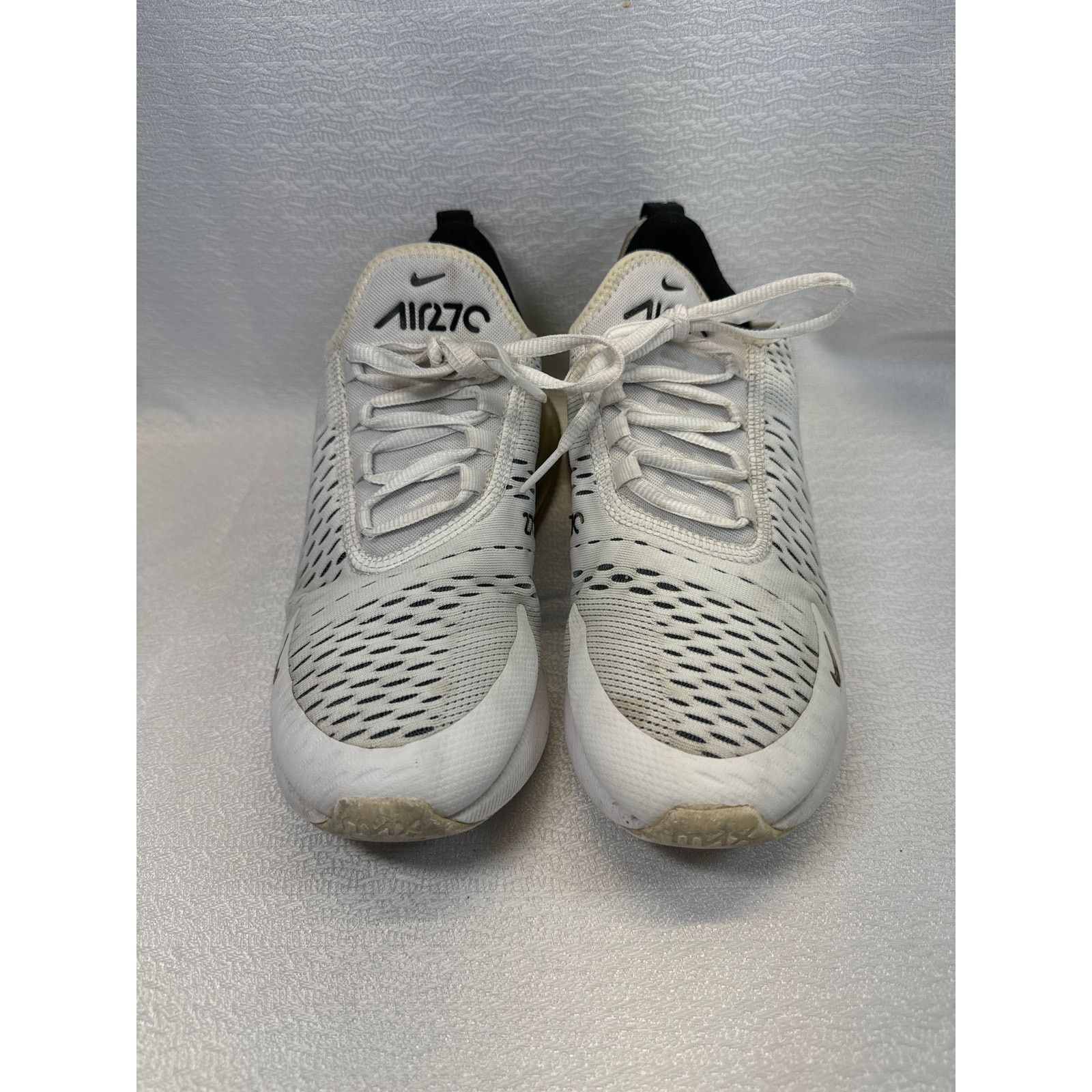 Nike Nike Air Max 270 Mesh White Running Sneakers women sz 8.5 Size US 8.5 / IT 38.5 - 3 Thumbnail