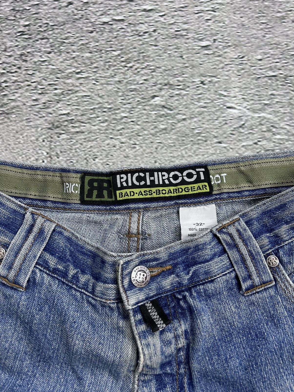Pelle Pelle × Vintage Pelle Pelle vintage blue jeans Richroot Y2K baggy denim Size US 32 / EU 48 - 10 Thumbnail