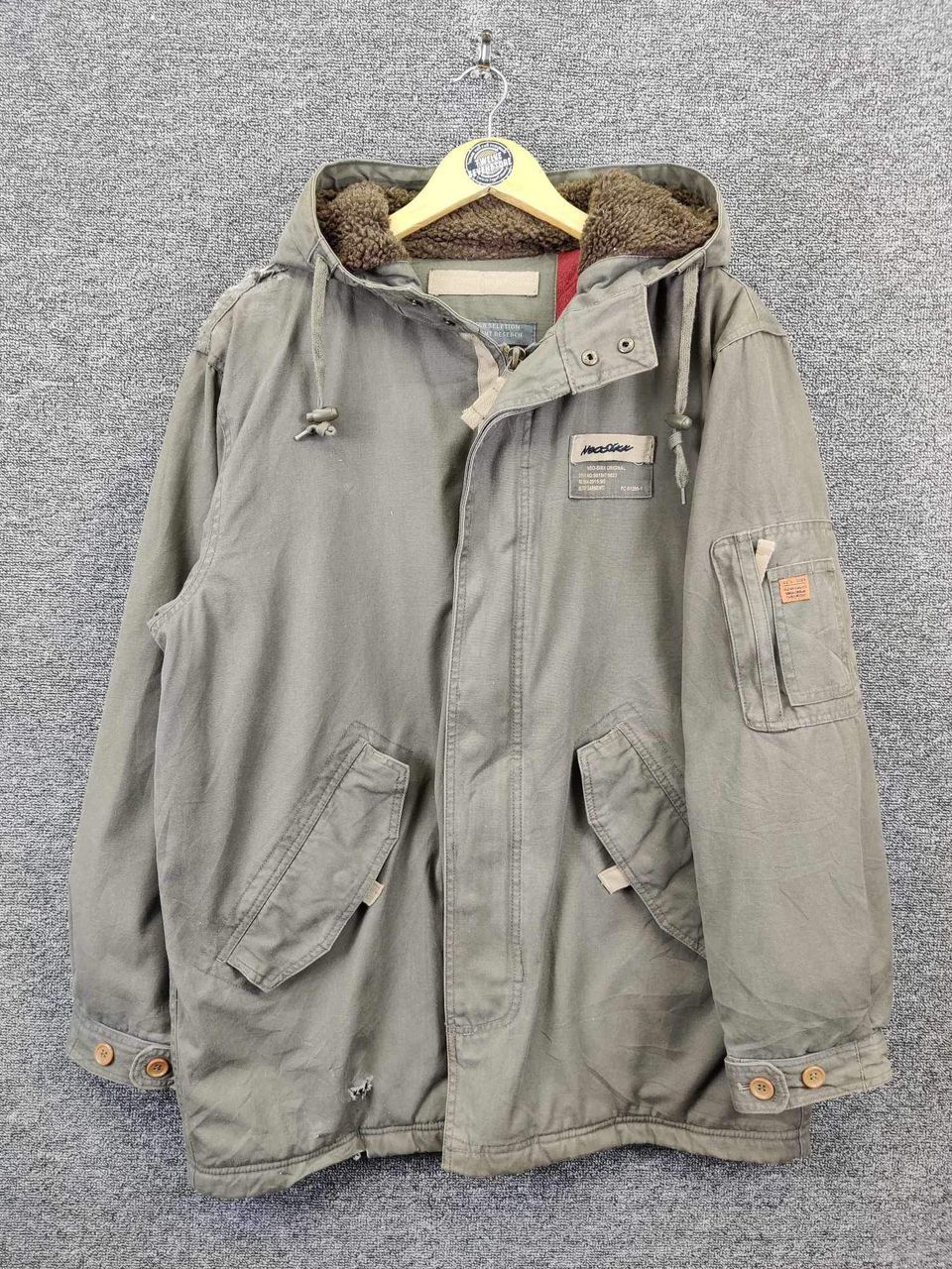 Vintage Vintage Neo Sixx Garment Flight Tactical Flight Parka Jacket Size US M / EU 48-50 / 2 - 1 Thumbnail