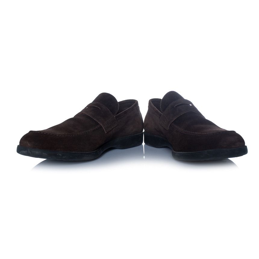 Fratelli Rossetti Fratelli Rossetti, Brown suede penny loafers Size US 9.5 / EU 42-43 - 6 Thumbnail