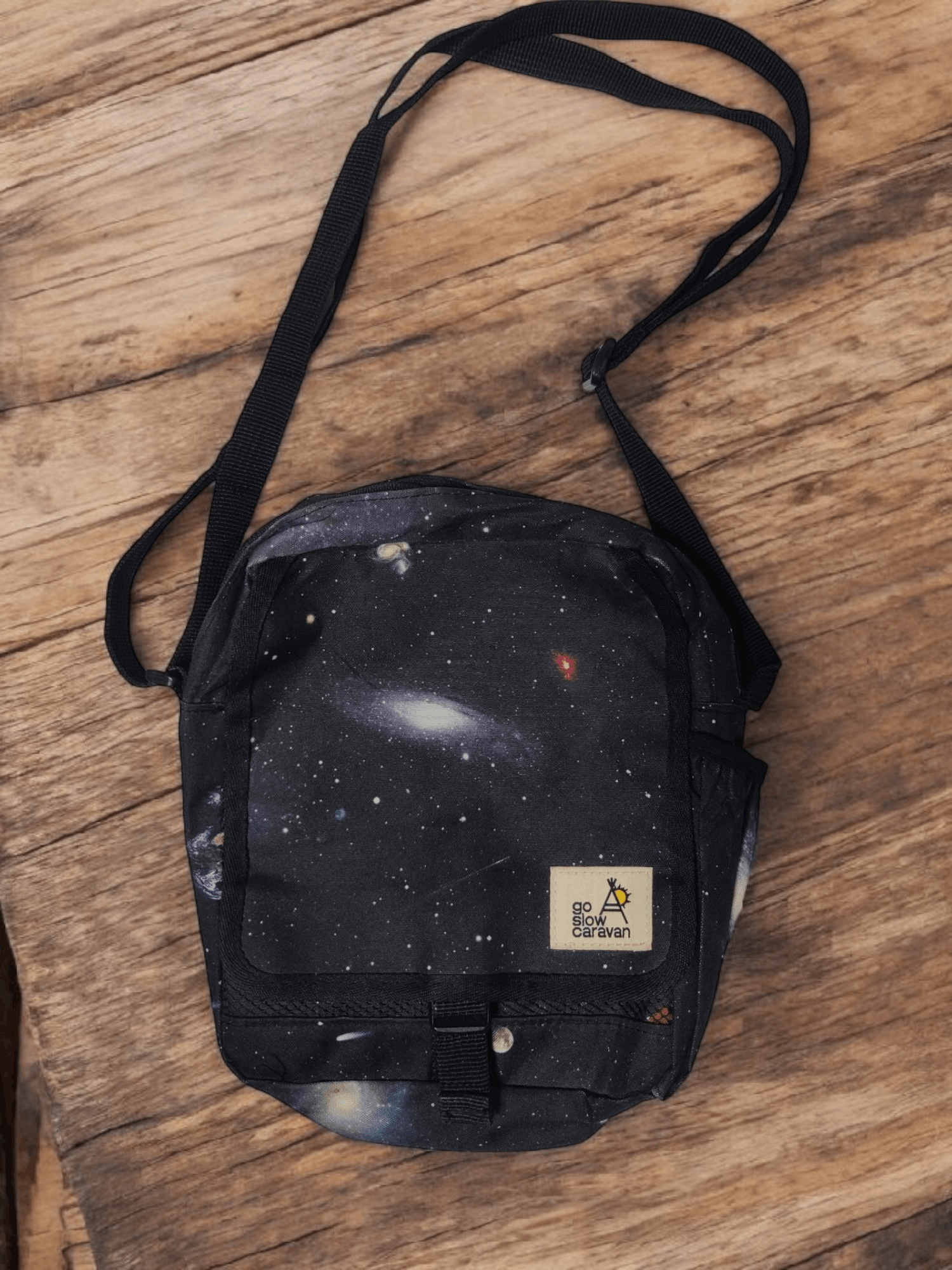 go slow caravan Vintage Go Slow Caravan Outer Space Sling Bag Size ONE SIZE - 2 Thumbnail
