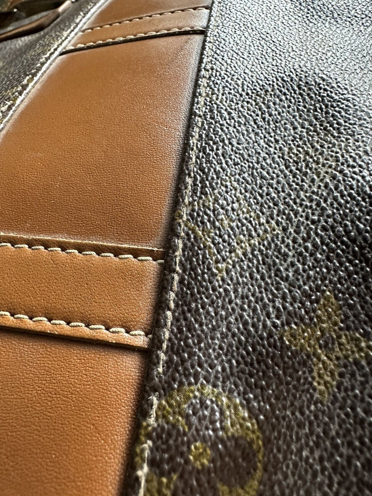 🔥 Louis Vuitton Monogram Bucket GM Bag French Co. Vintage