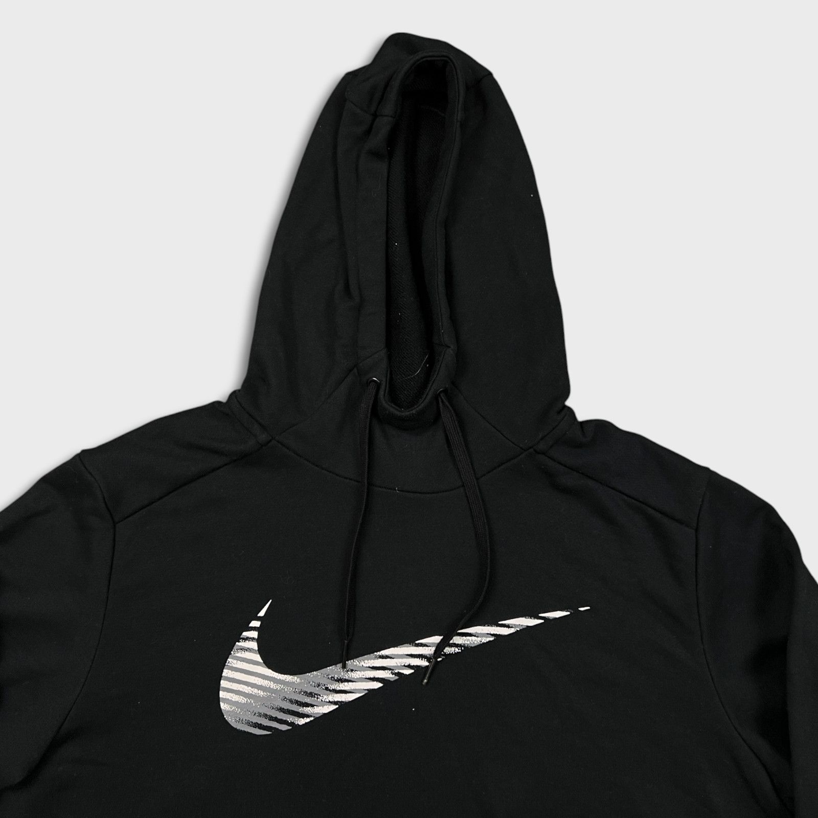 Nike × Vintage Nike Sportswear Hoodie Large Swoosh Fleece Pullover Hooded Size US L / EU 52-54 / 3 - 2 Thumbnail