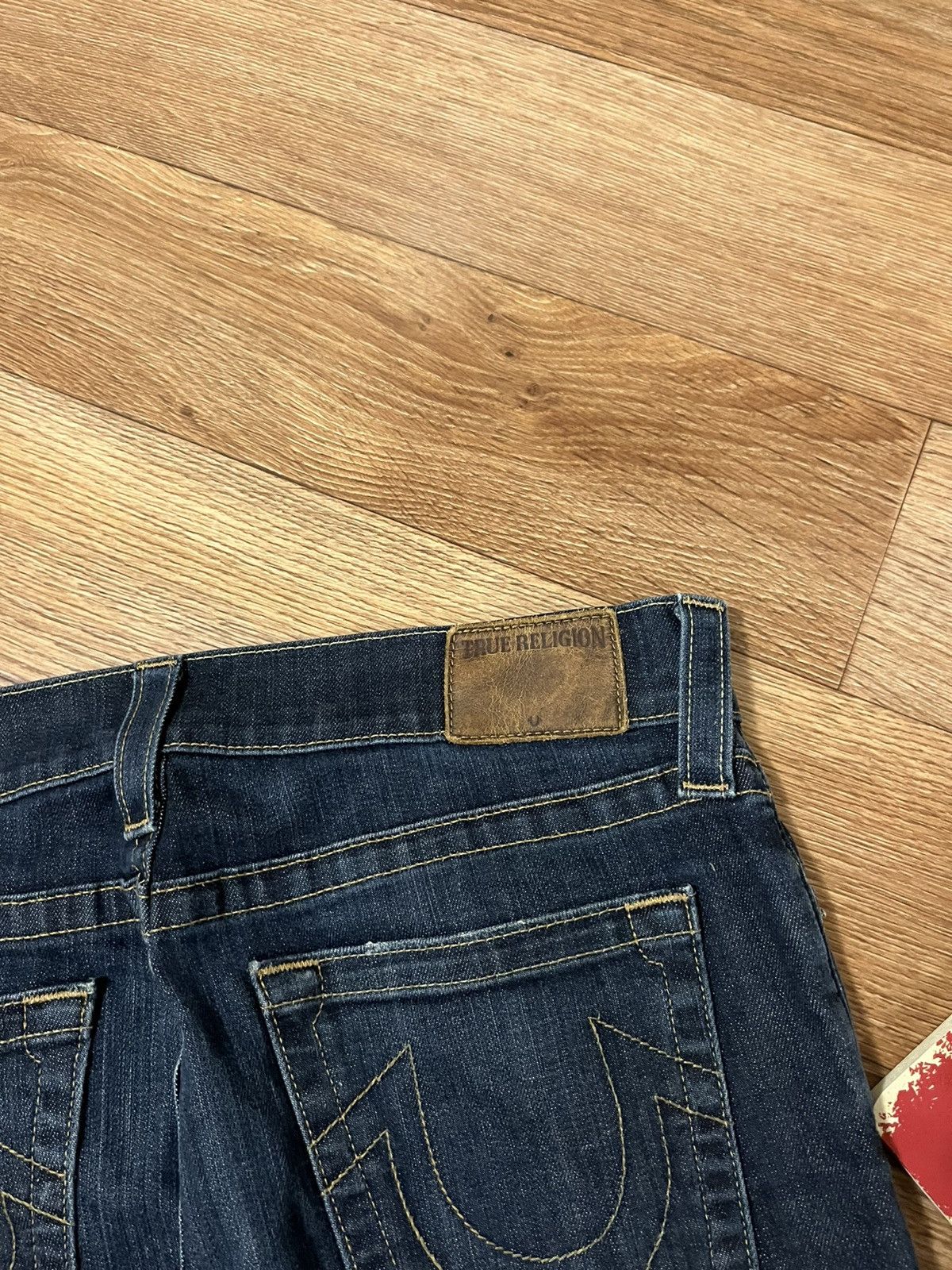 True Religion True Religion Dean Tapered Denim Jeans Size US 31 - 8 Thumbnail