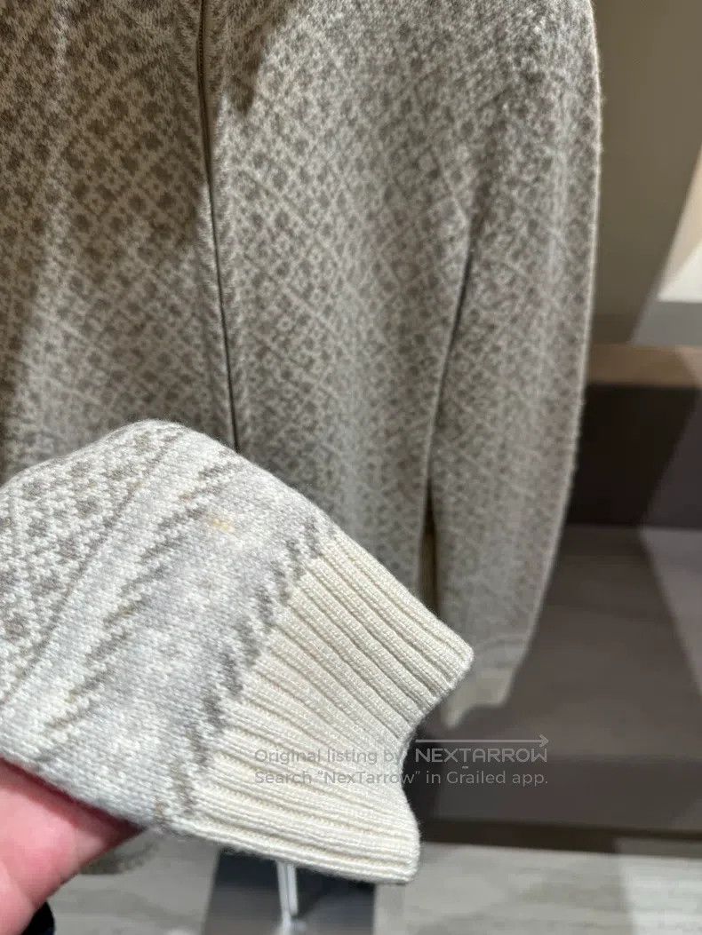 Loro Piana Loro Piana Snowflake Pattern Cashmere Cardigan Size XS / US 0-2 / IT 36-38 - 4 Thumbnail