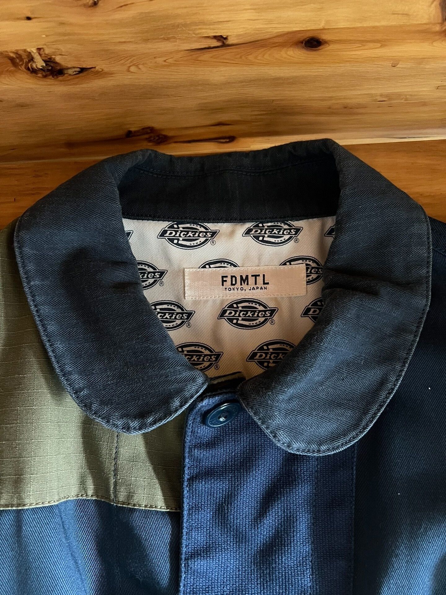 FDMTL FDMTL Dickies Indigo Patchwork Hunting Jacket Set Size US XL / EU 56 / 4 - 9 Thumbnail