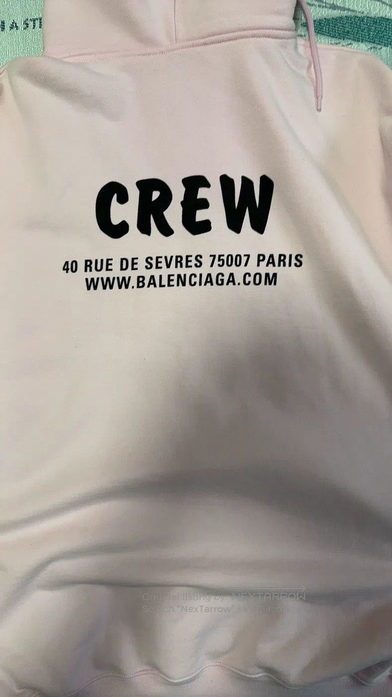 Balenciaga Balenciaga Pink Sweatshirt Size US S / EU 44-46 / 1 - 6 Thumbnail