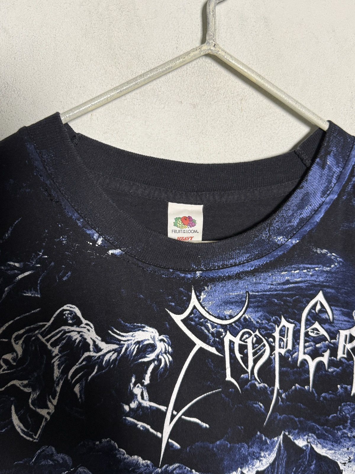 Band Tees Emperor “In the Nightside Eclipse” all-over print band tee Size US L / EU 52-54 / 3 - 3 Thumbnail