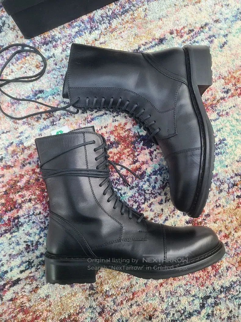Ann Demeulemeester Rare Pointed Black Men's Boots. Size US 10.5 / EU 43-44 - 4 Thumbnail