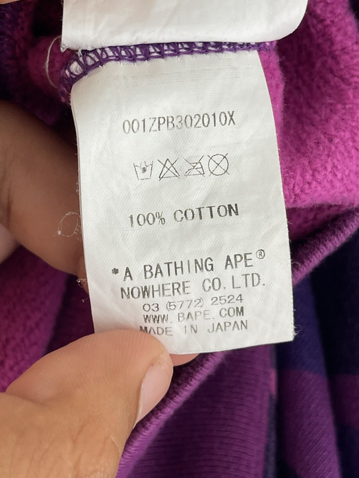 Bape Bape Purple Camo Sta Full Zip Hoodie Newjeans Fit Size XS / US 0-2 / IT 36-38 - 13 Thumbnail