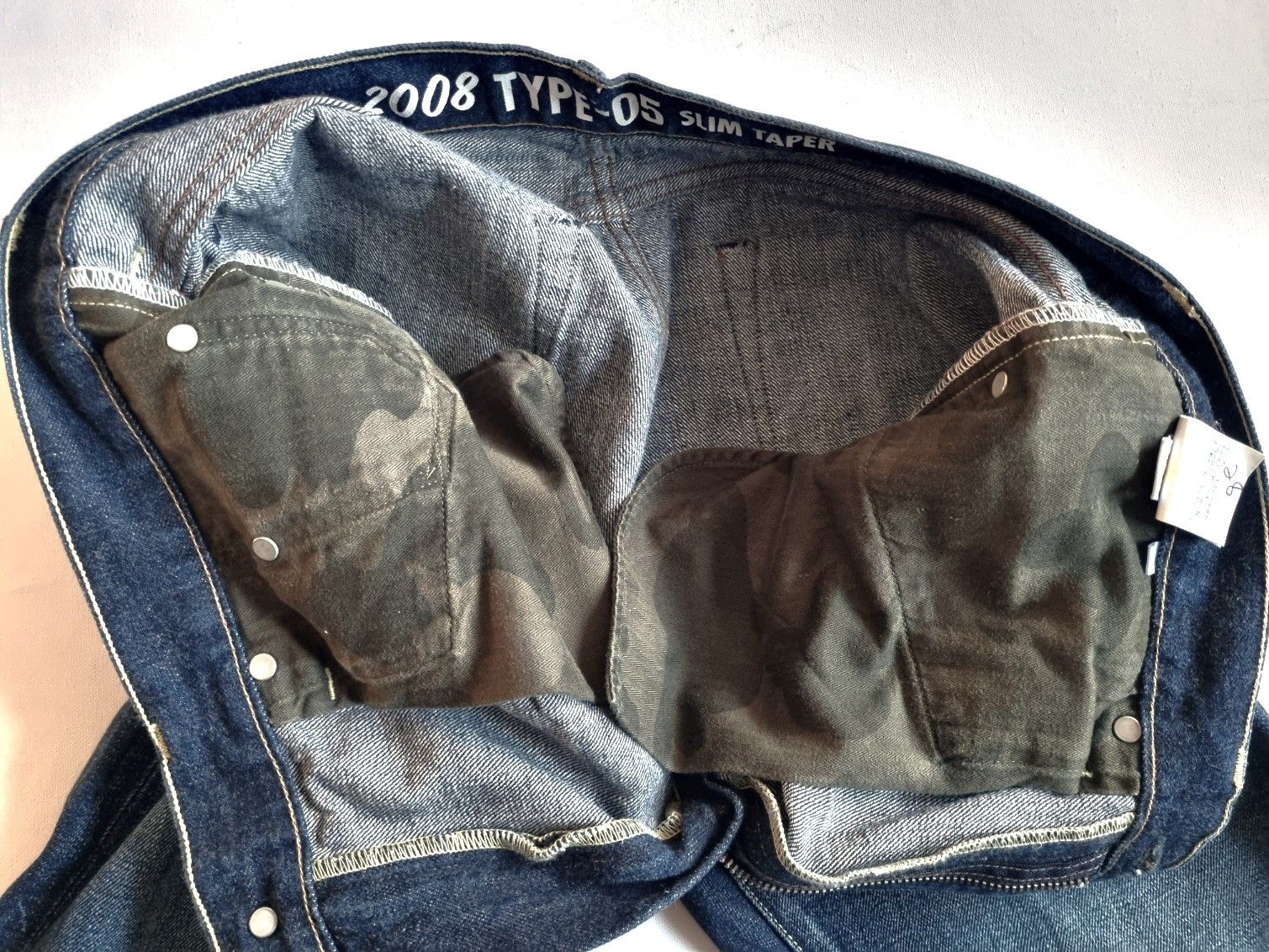 Bape A Bathing Ape 2008 Type-05 Selvedge Denim Jeans Size US 36 / EU 52 - 7 Thumbnail