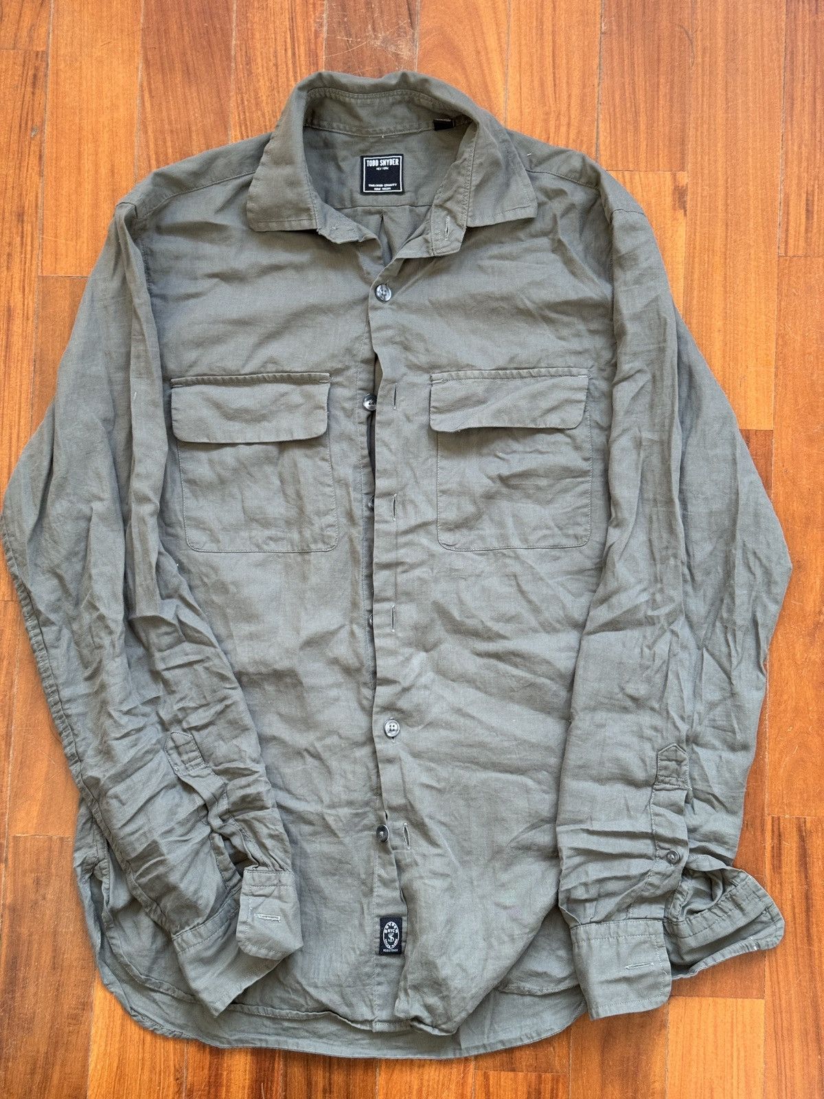 Todd Snyder Todd snyder military summer shirt xs Size US XS / EU 42 / 0 - 1 Thumbnail
