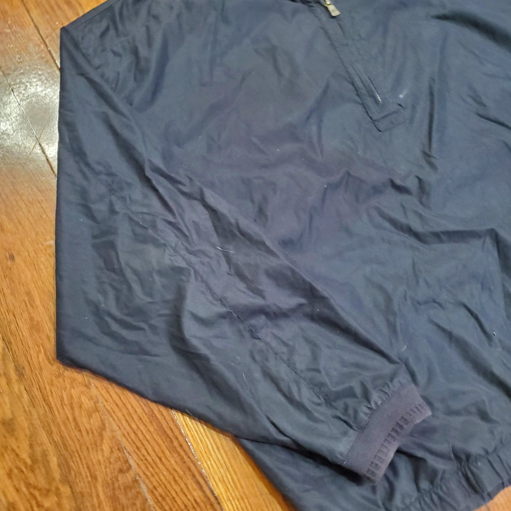 Tommy Bahama Tommy Bahama Jacket Mens XL Black 1/4 Zip Windbreaker Pullover Casual Size US XL / EU 56 / 4 - 2 Thumbnail