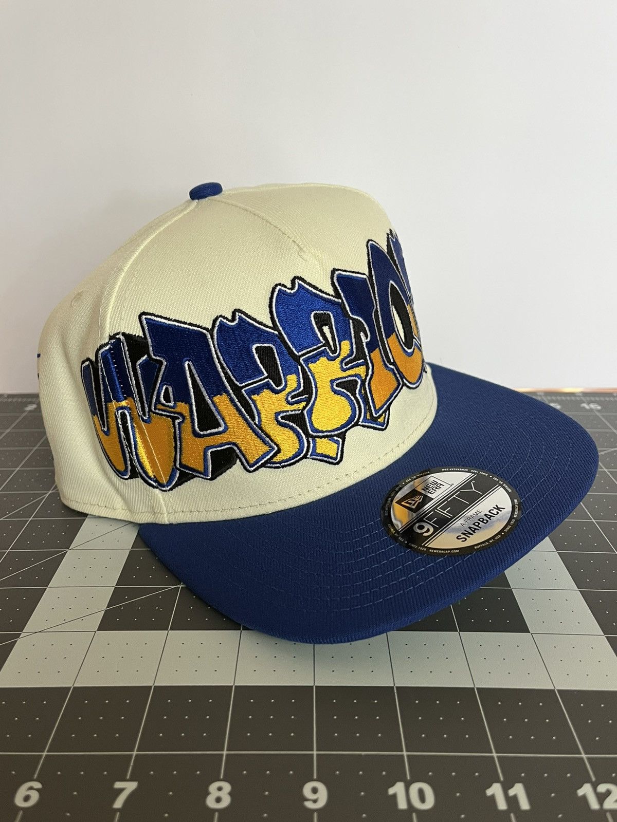 New Era Golden State Warriors Team Graffiti 9fifty A-Frame Snapback Size ONE SIZE - 2 Thumbnail
