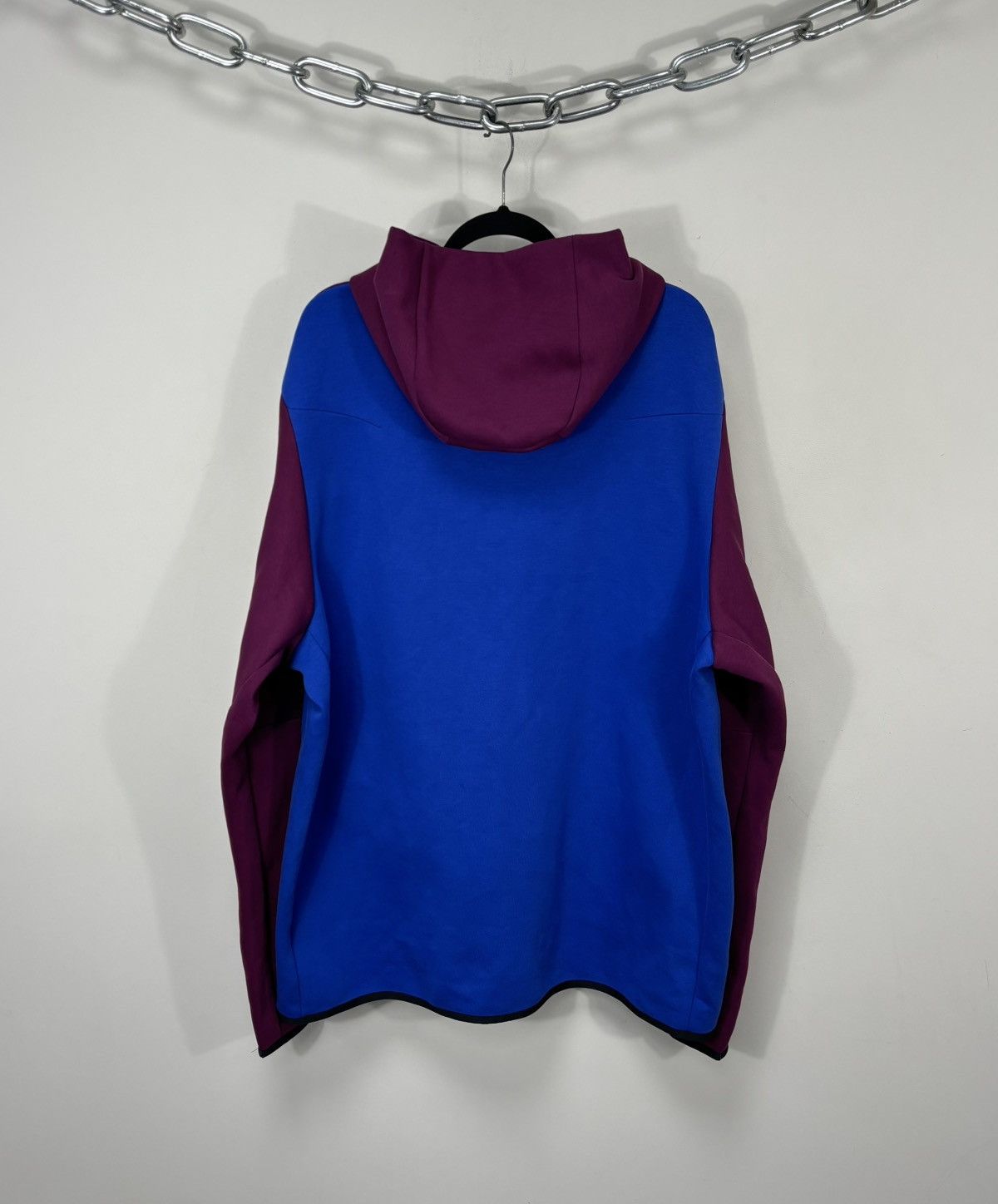 Nike Nike Tech Fleece NWT Sangria Wine / Game Royal Zip Up Hoodie Size US XXL / EU 58 / 5 - 3 Thumbnail