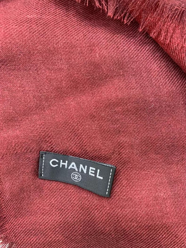Chanel Chanel 26vic gift limited cashmere scarf shawl Size ONE SIZE - 4 Thumbnail