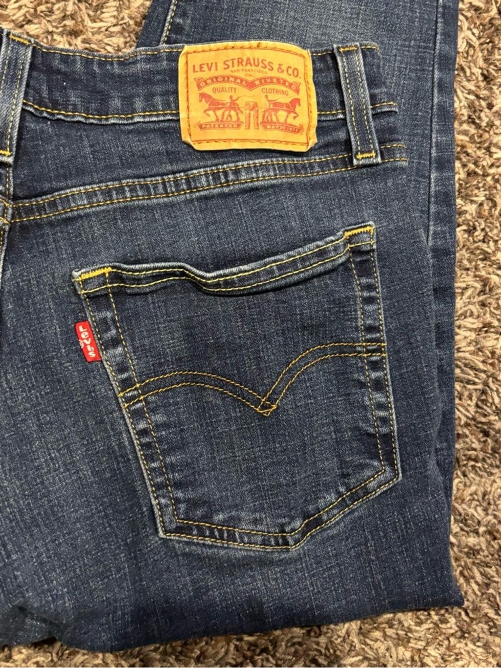 Levi's Levi's Women's 721 High Rise Skinny Jeans Size 30" / US 8 / IT 44 - 2 Thumbnail