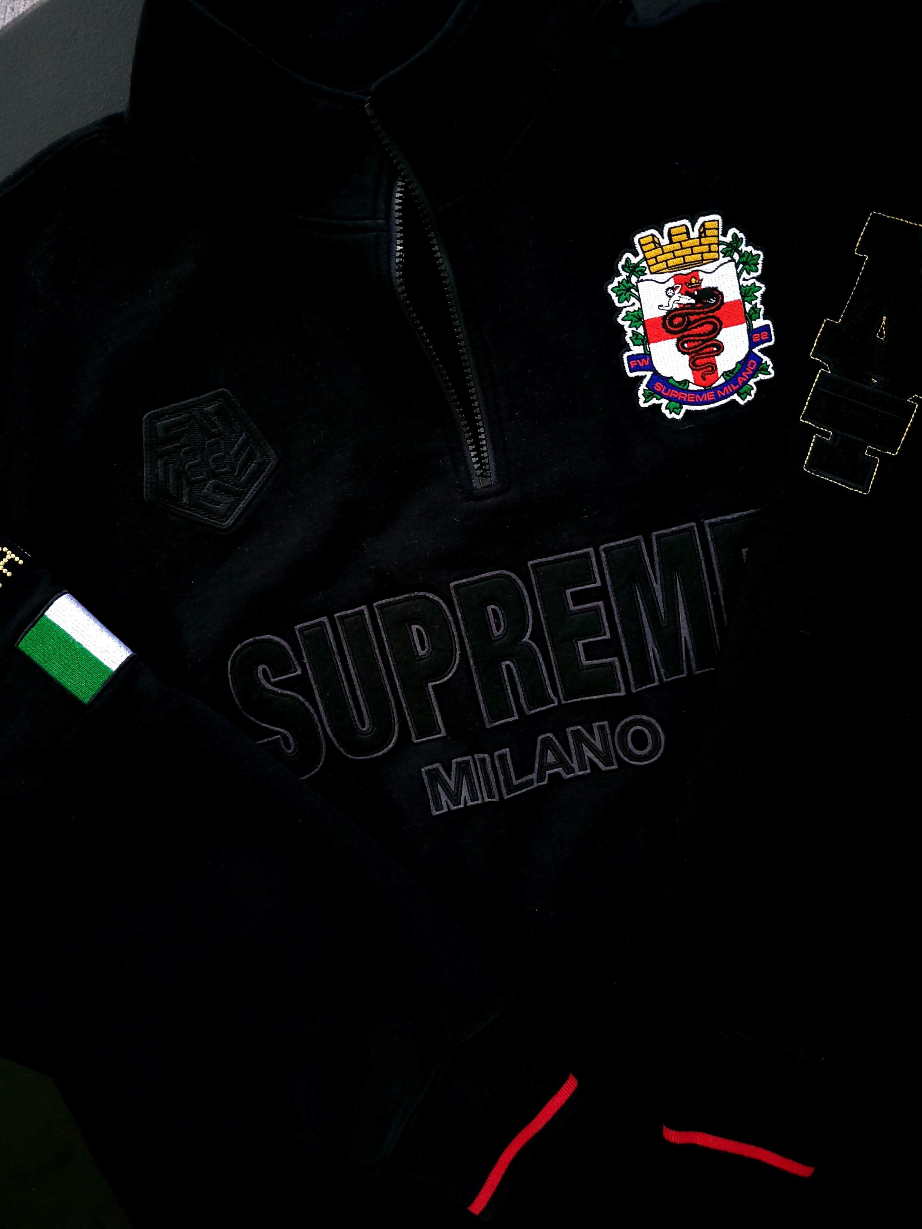 Supreme Supreme Milano Half Zip Pullover | Grailed