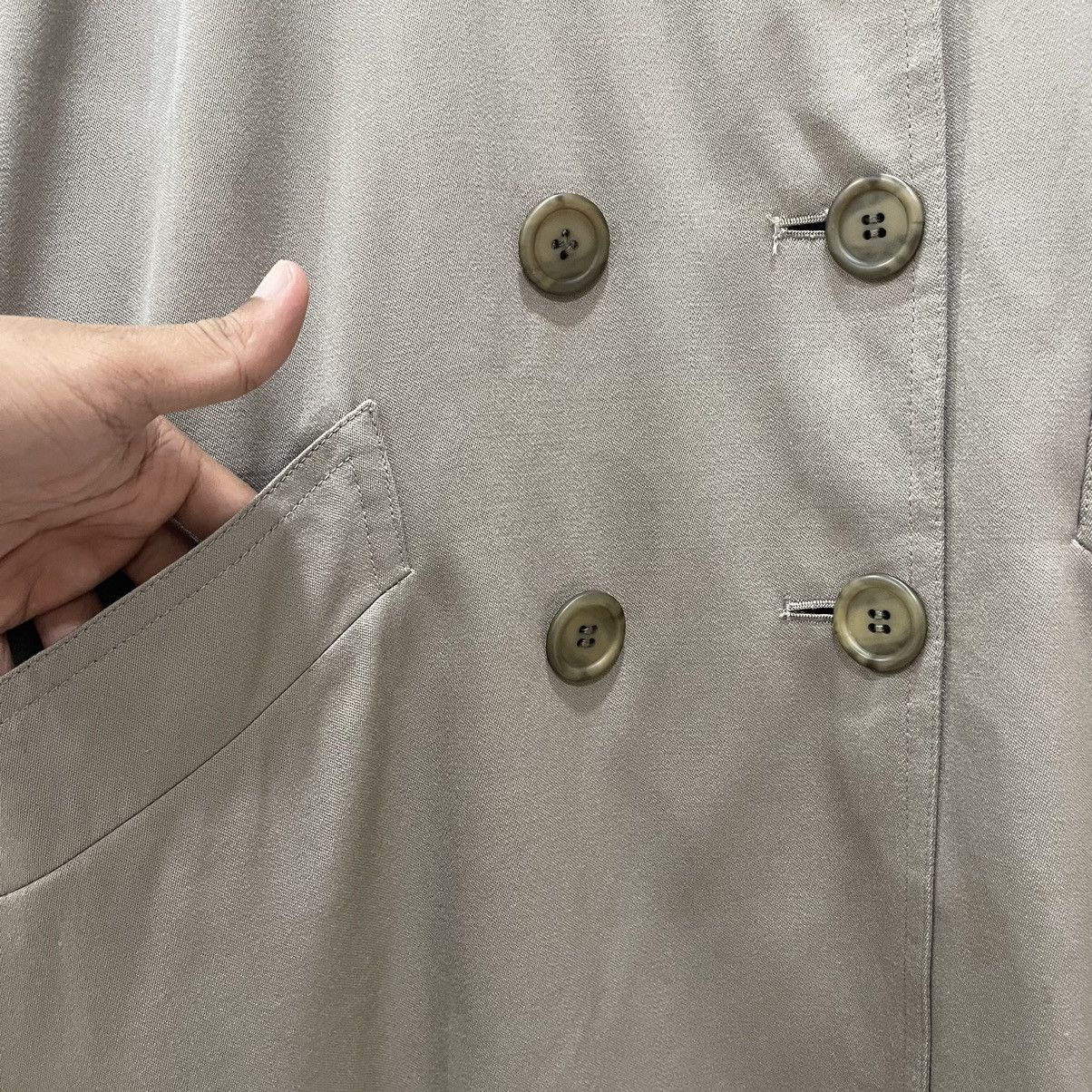 Vintage 80s Christian Dior PRÊT-A-PORTER Trench Coat Jacket