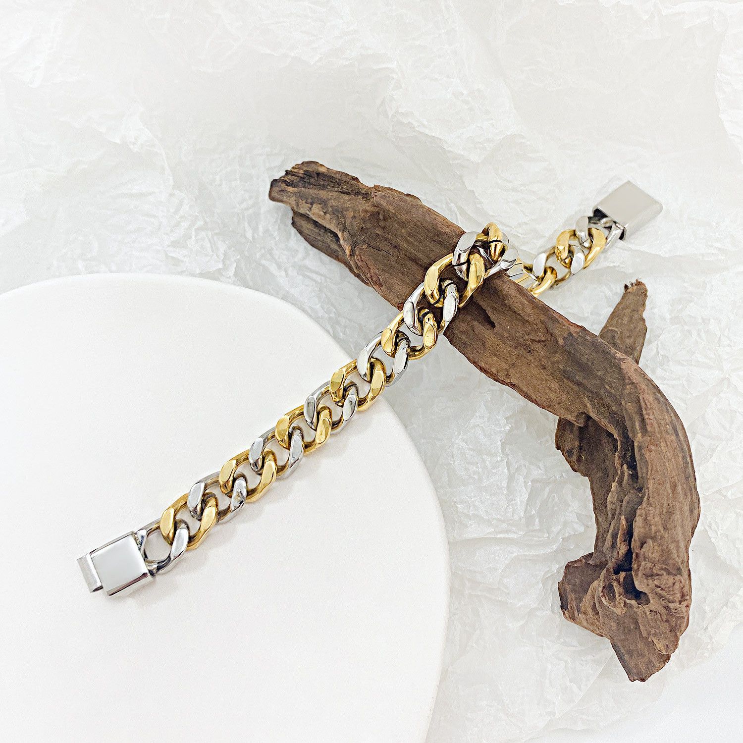 Jewelry Dark Bracelet Y2K Punk Chain Gotch Bracelets Chains Size ONE SIZE - 2 Thumbnail
