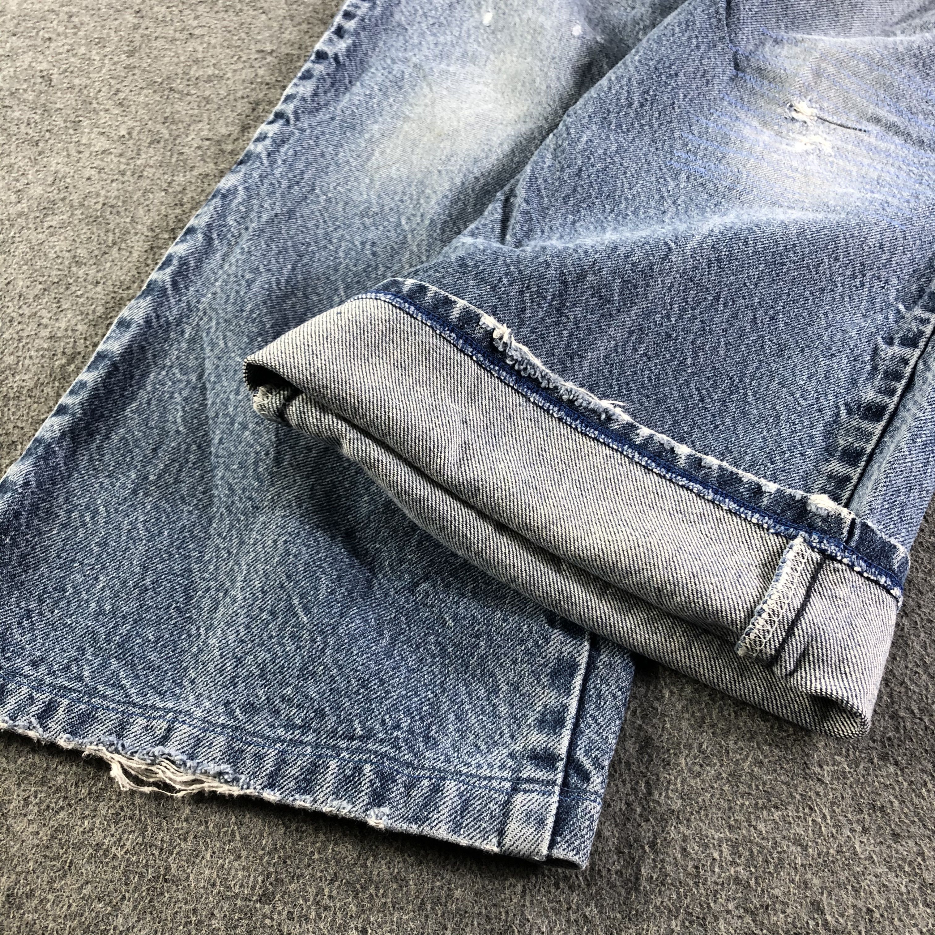 Levi's Vintage Blue Wash Levis 517 Flare Jeans-J3160 Size US 35 - 7 Thumbnail