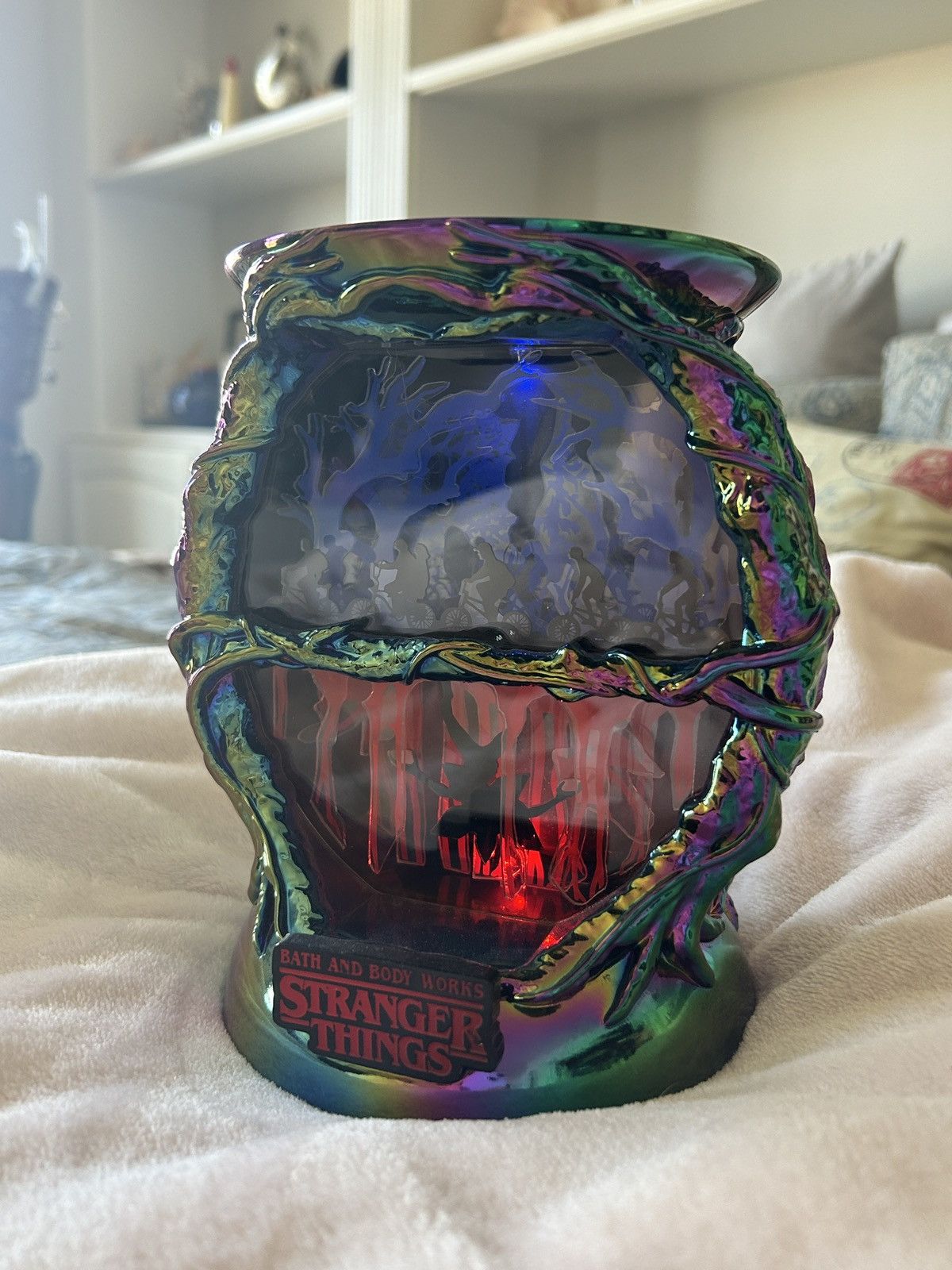 Vintage Stranger Things Light Up Candle Holder Size ONE SIZE - 1 Thumbnail