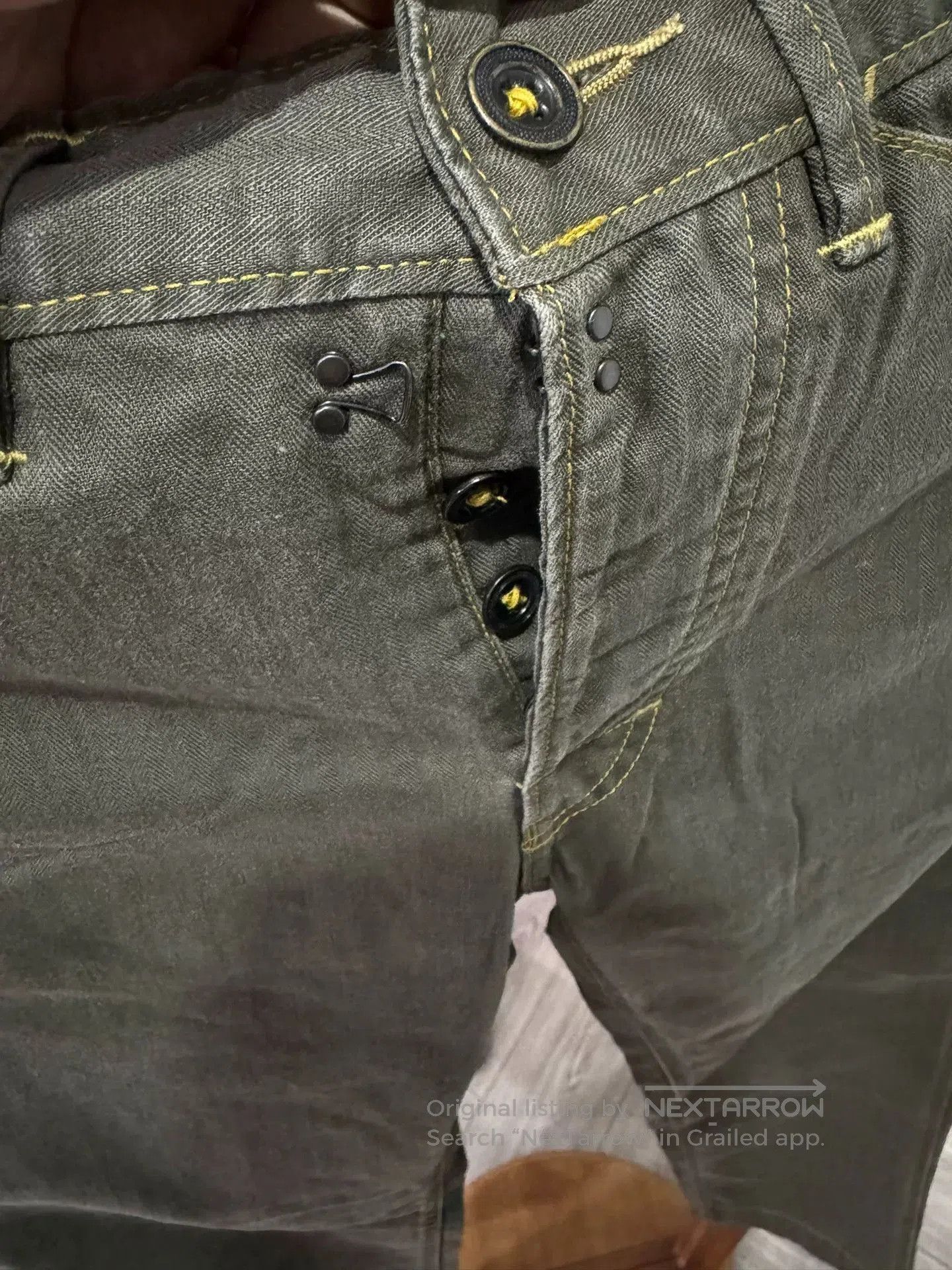 RRL Ralph Lauren RRL Herringbone Long Pants in New Condition. Size US 30 / EU 46 - 3 Thumbnail