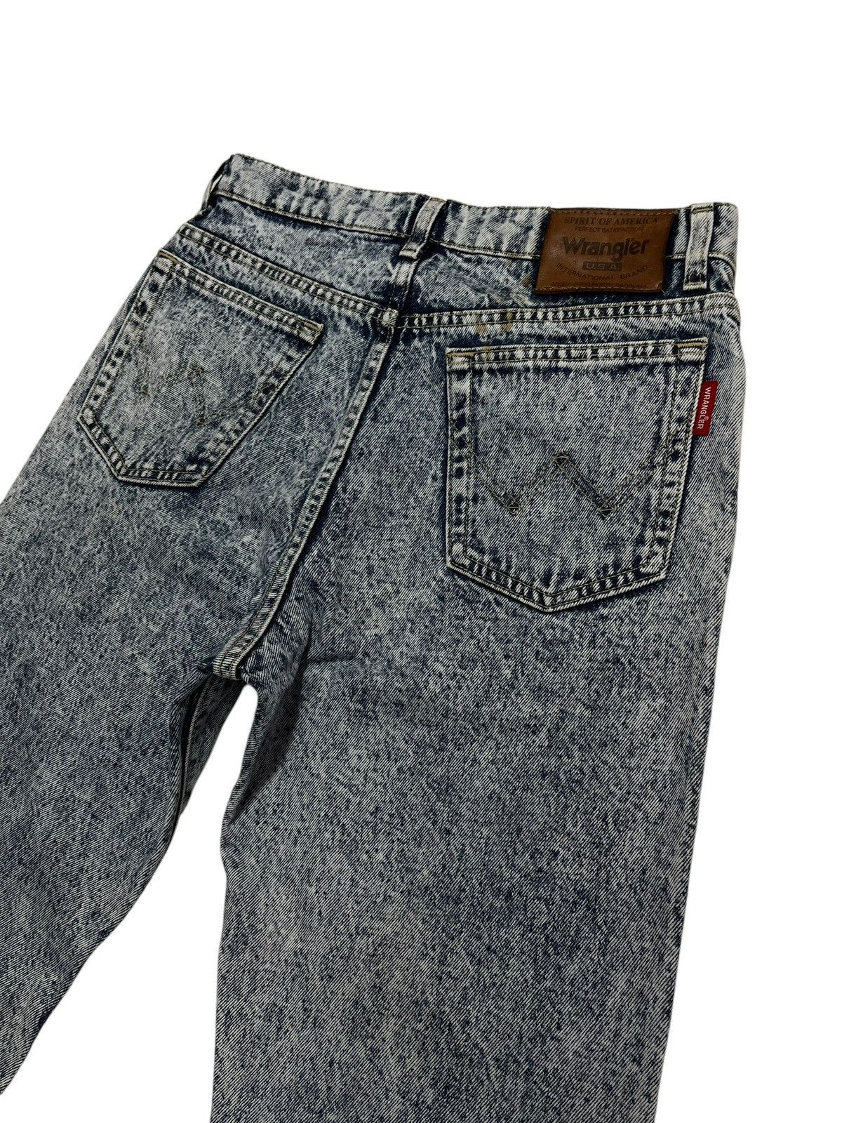 Japanese Brand × Vintage × Wrangler WRANGLER ACID WASH JEANS Size US 30 / EU 46 - 4 Thumbnail