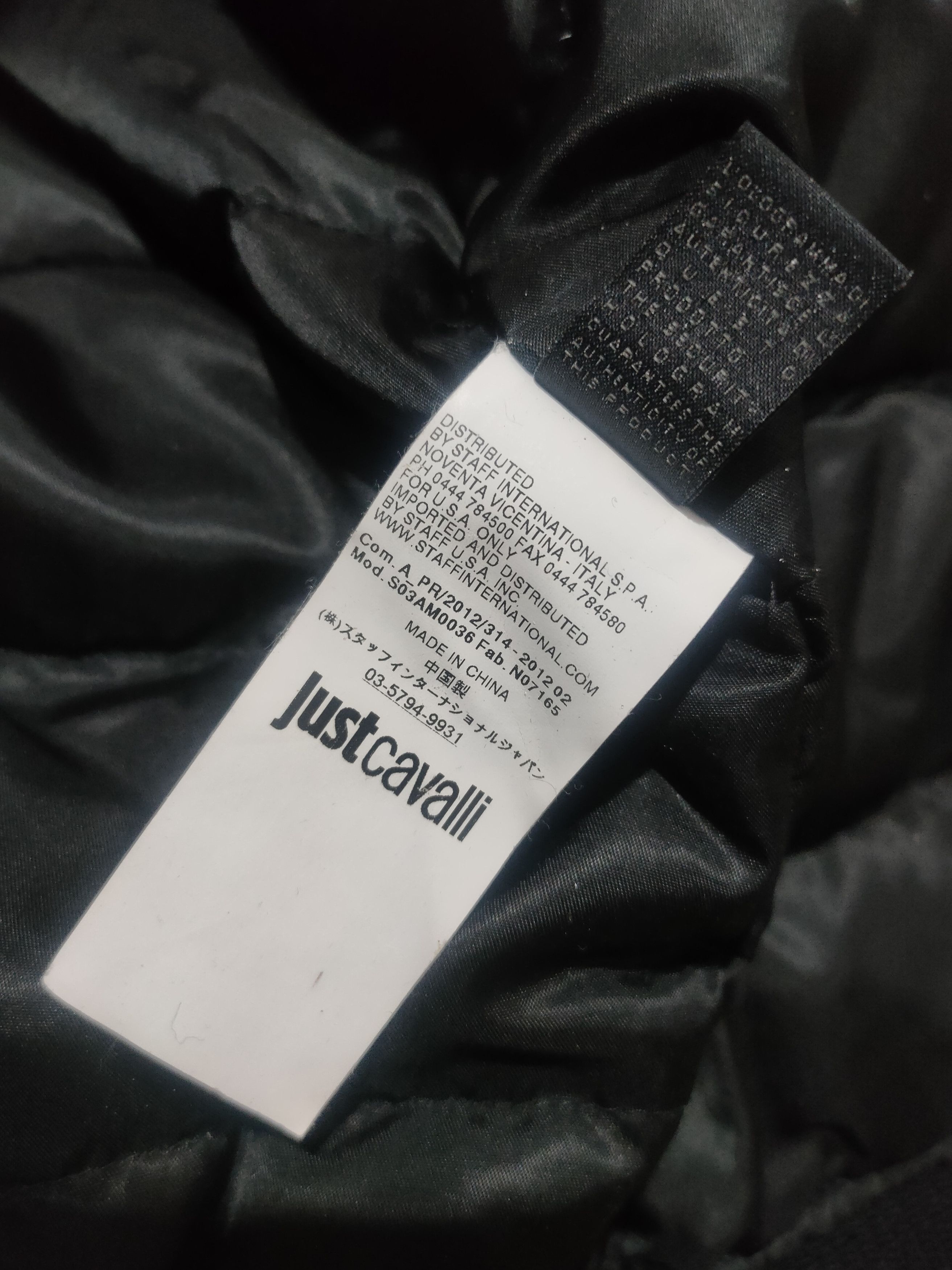 Just Cavalli JUST CAVALLI LEATHER JACKET Size US M / EU 48-50 / 2 - 9 Thumbnail
