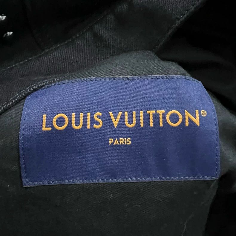 Louis Vuitton Louis Vuitton Turquoise studded embroidered denim jacket 25 Size US M / EU 48-50 / 2 - 6 Thumbnail