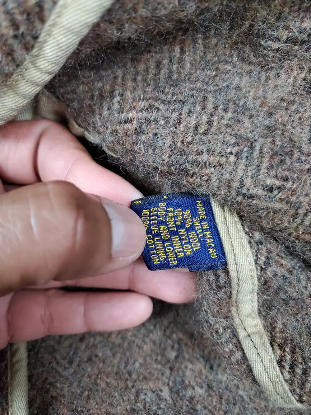 Rugby Ralph Lauren × Vintage Ralph Lauren Rugby Wool 100% Jacket Coat Size US M / EU 48-50 / 2 - 7 Thumbnail