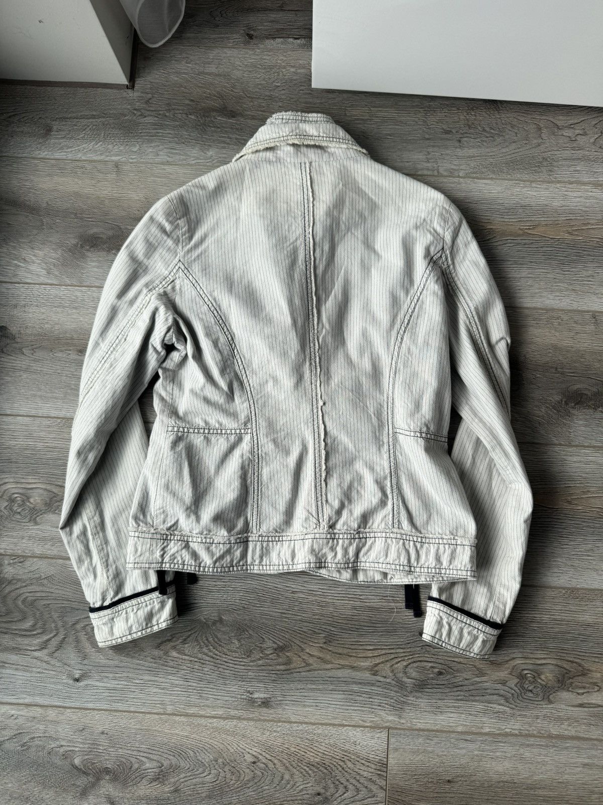 Junya Watanabe Vintage Japan Style Avant-Garde Y2k Blazer Jacket Size M / US 6-8 / IT 42-44 - 8 Thumbnail