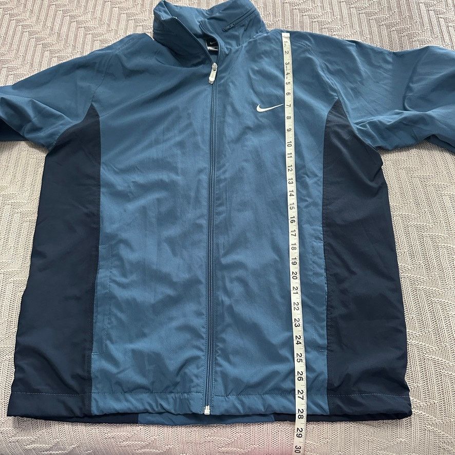 Nike Nike blue windbreaker jacket size L Size US L / EU 52-54 / 3 - 8 Thumbnail