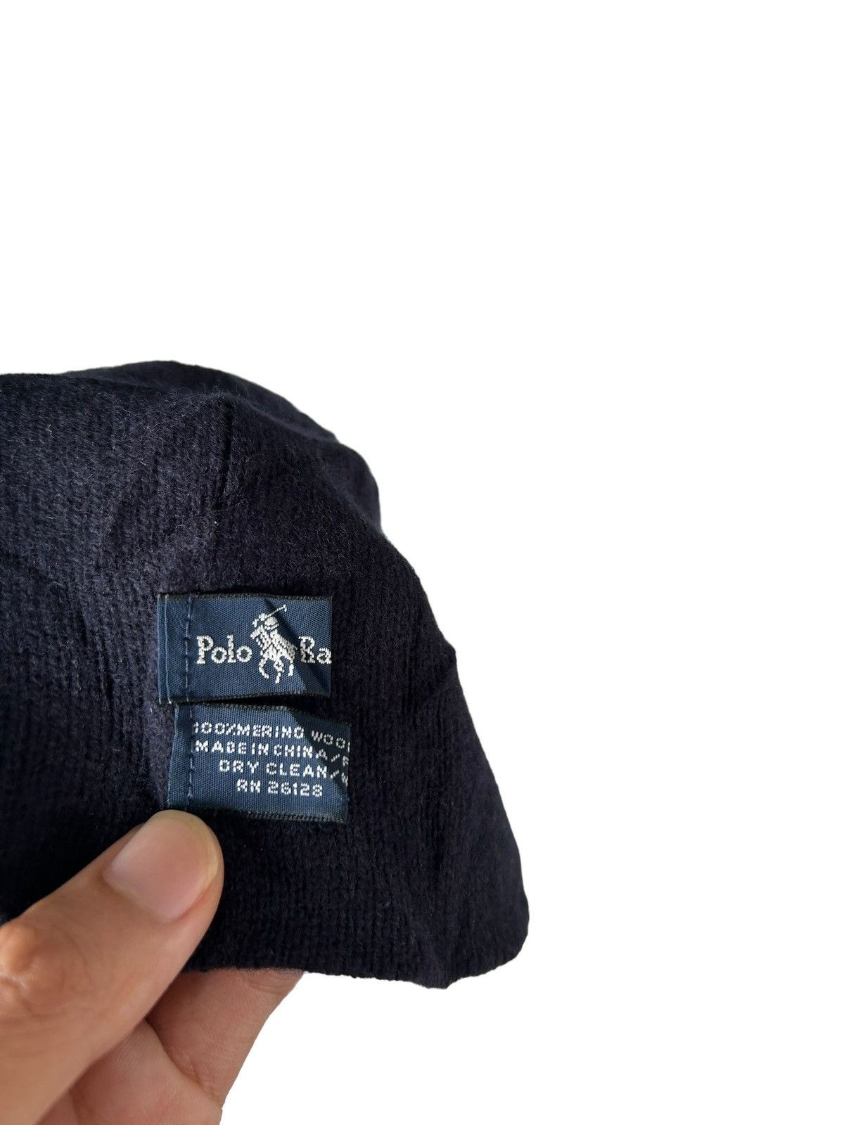Polo Ralph Lauren × Rugby Ralph Lauren Polo Ralph Lauren Big Logo Vintage Beanie Hats Size ONE SIZE - 3 Thumbnail