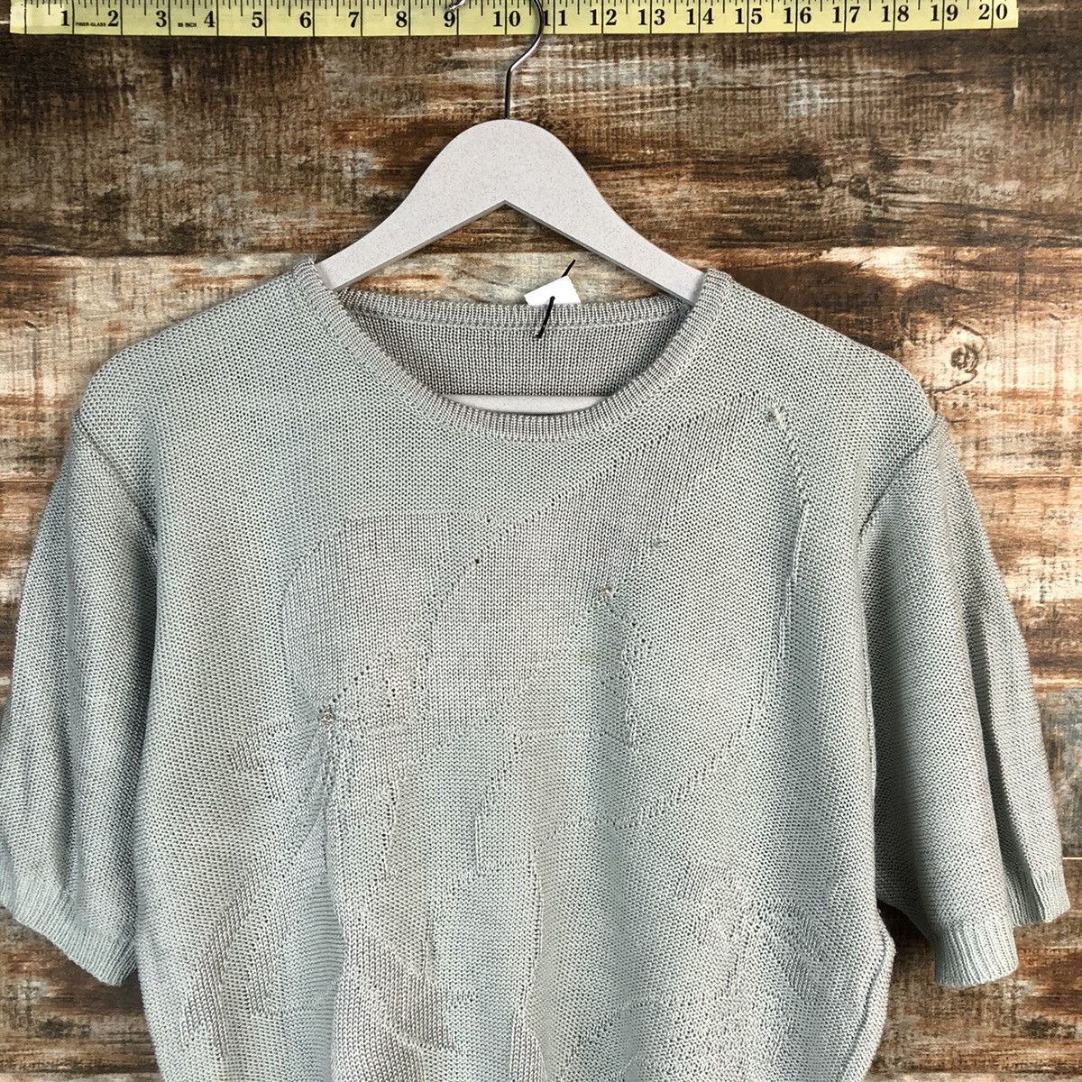 Homespun Knitwear × Japanese Brand × Vintage Japanese Brand vintage Blue Knitwear #A1674 Size S / US 4 / IT 40 - 5 Thumbnail