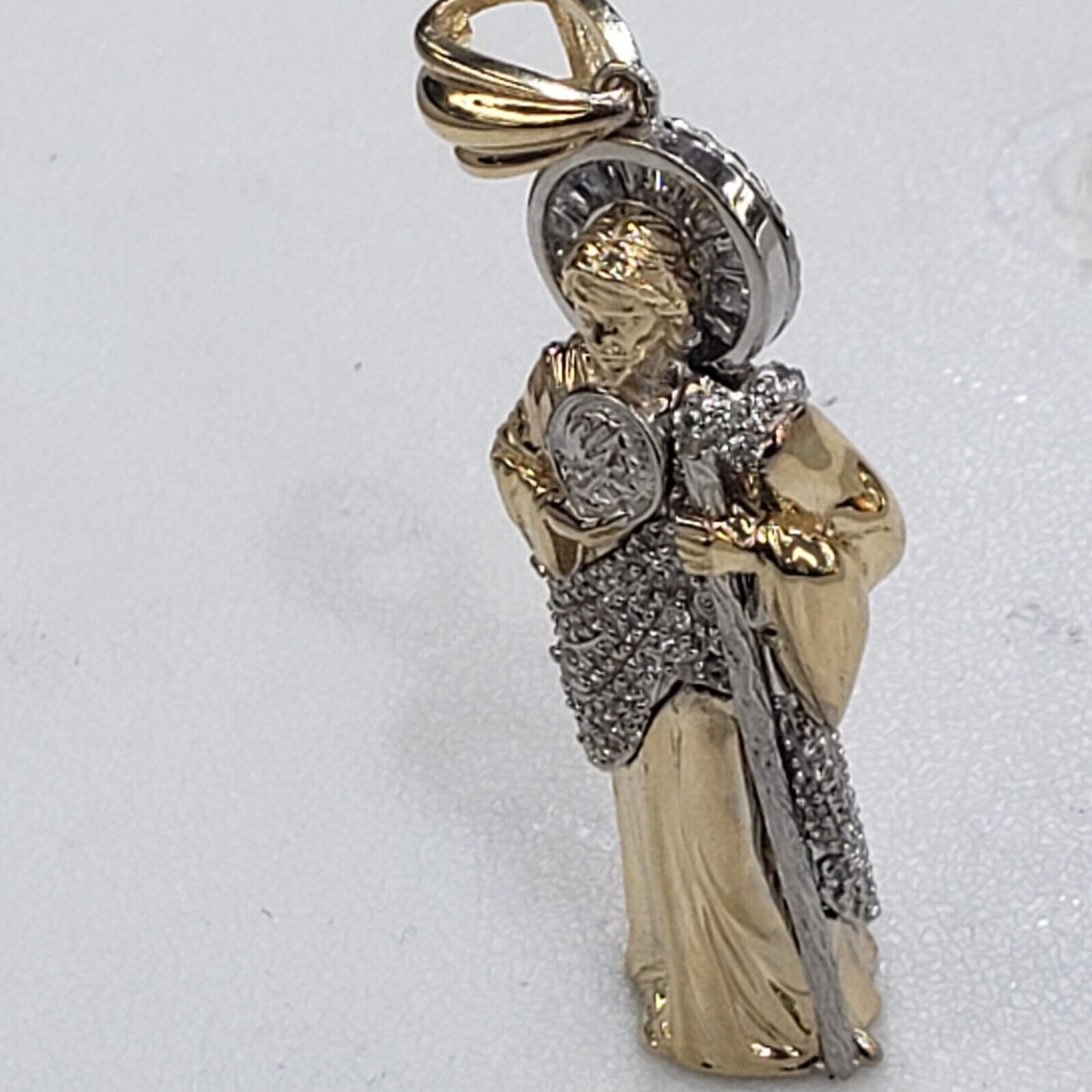 Other 3d Real 14k Gold Saint Jude judas Pendant charm Size ONE SIZE - 7 Thumbnail