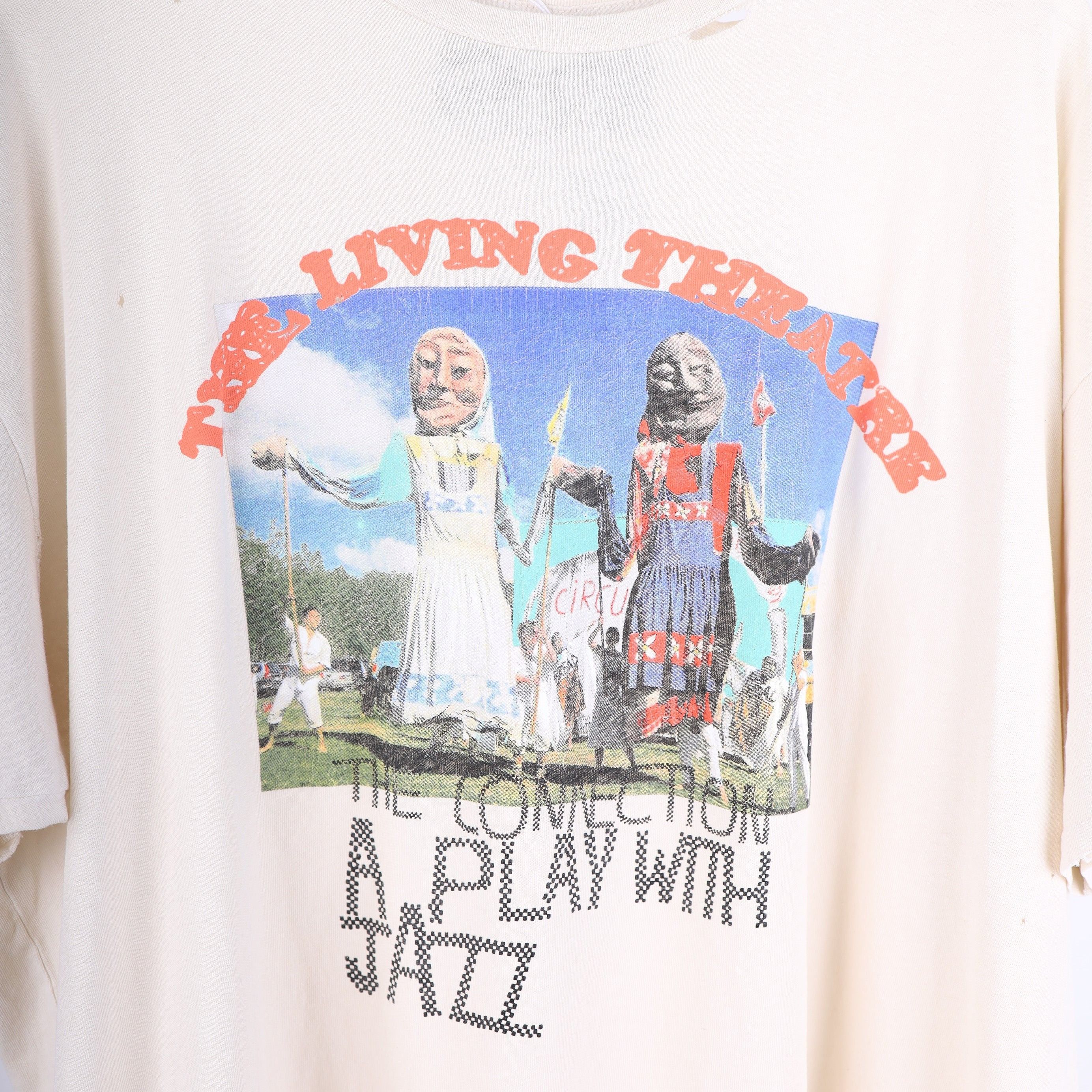 Paly Hollywood 'THE LIVING THEATRE' WEBSTER COLLAB T-SHIRT Size US XXL / EU 58 / 5 - 3 Thumbnail