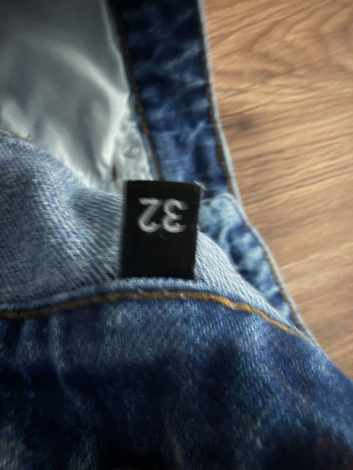 basketcase gallery Basketcase Gallery Lax Baggy Washed Blue Denim Size US 32 / EU 48 - 3 Thumbnail