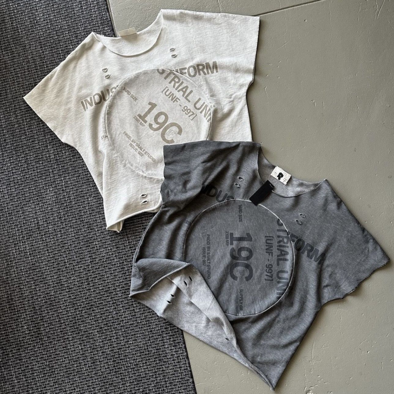 Saalt Studio Saalt Studio Cap Sleeve Tee V2 Grey XL Size US XL / EU 56 / 4 - 4 Thumbnail