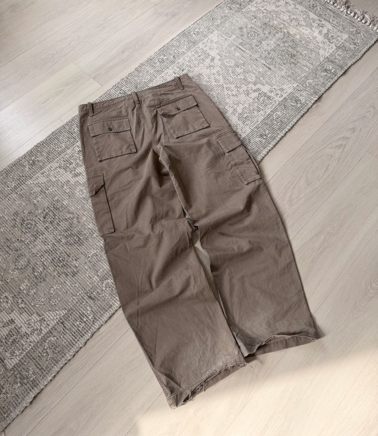Gap Vintage Baggy Gap Cargo Pants Brown Mens Carhartt Style Size US 36 / EU 52 - 5 Thumbnail
