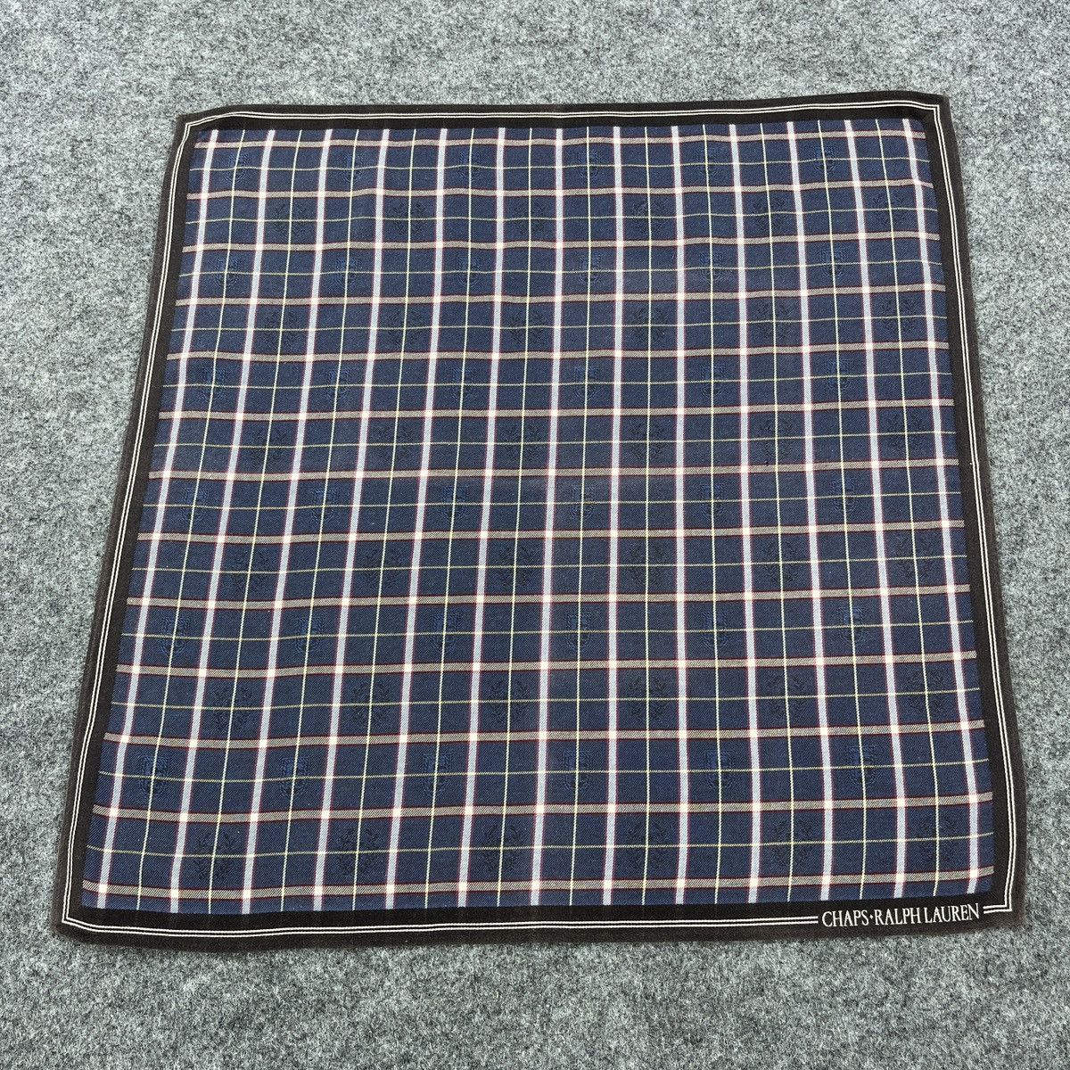 Chaps Ralph Lauren × Designer Chaps Ralph Lauren Handkerchief / Bandana / Neckerchief B537 Size ONE SIZE - 1 Thumbnail