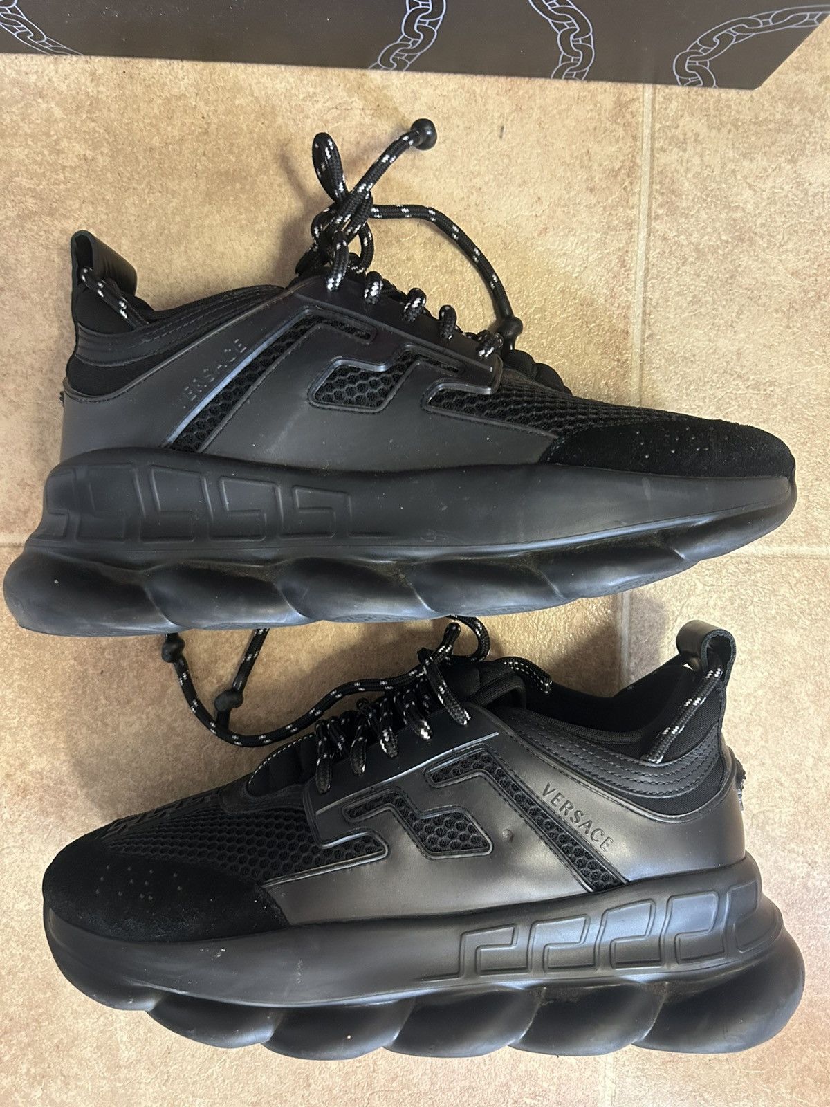 Versace Versace Chain Reaction Black Size US 10 / EU 43 - 3 Thumbnail