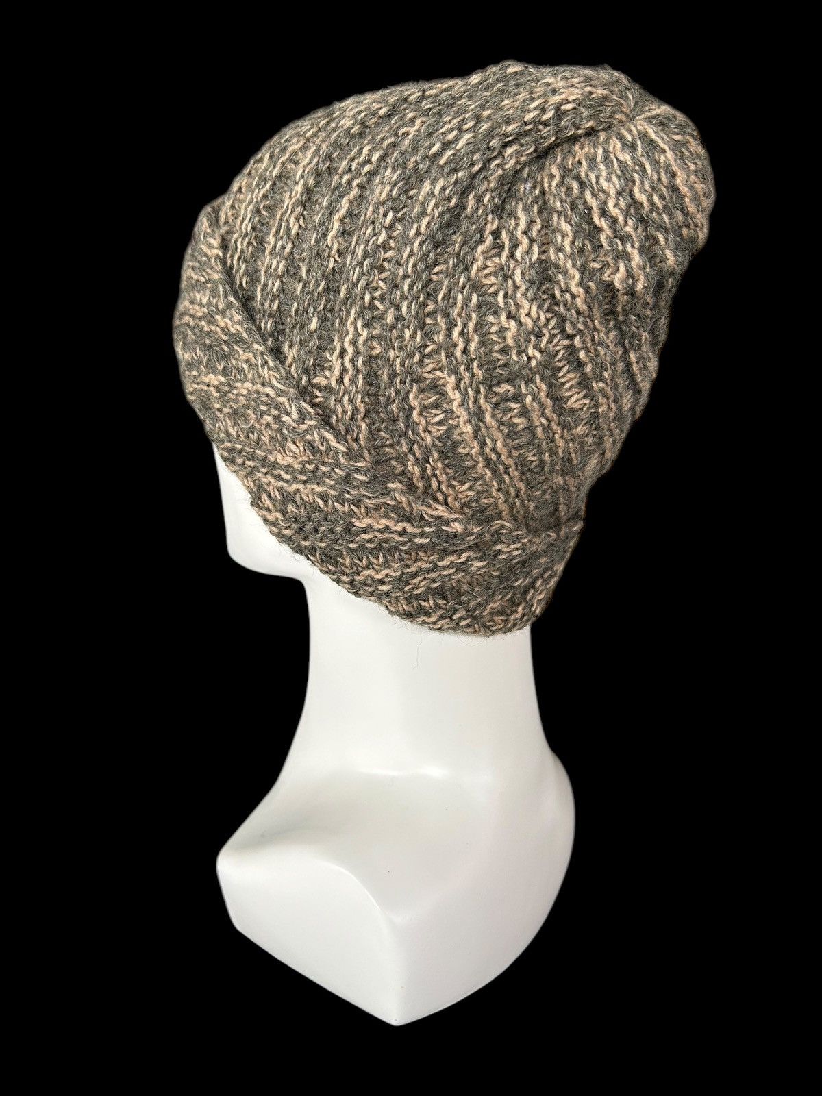 Japanese Brand × Kapital × Vintage Crochet Knitted handmade Rare Beanie Hats ☠️☠️ Size ONE SIZE - 4 Thumbnail