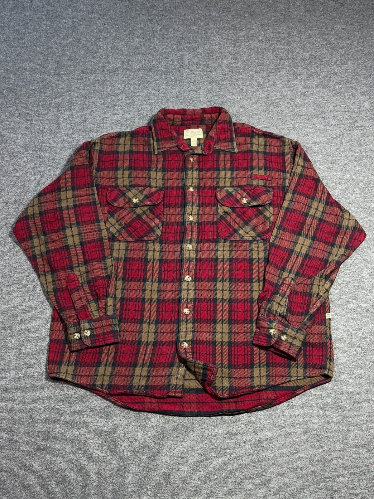 Vintage Vintage Flannel Shirt Heavyweight Plaid XL Size US XL / EU 56 / 4 - 11 Thumbnail